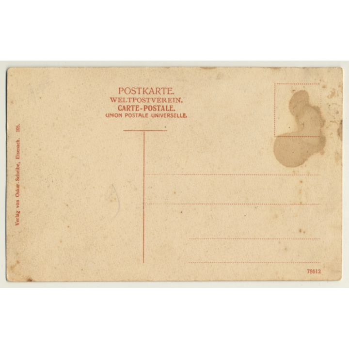 Eisenach / Germany: Johannisstrasse 11 - Stadtapotheke (Vintage PC ~1910s/1920s)