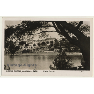 Porto Cristo / Mallorca - Baleares: Vista Parcial (Vintage RPPC Morey)