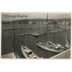 Palma De Mallorca - Baleares: Embarcaciones Club Náutico (Vintage RPPC)