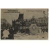 Madrid: Congreso Eucaristico - Bendición En La Plaza De La Cibeles (Vintage RPPC 1911)