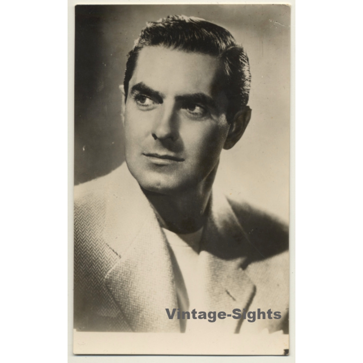 Tyrone Power / Actor - 2300 (Vintage Fan RPPC ~1940s)