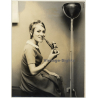 Anna Marchetti / Italian Singer (Vintage Press Photo & Info ~1960s)