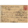 Madrid: Hotel Ritz - General View (Vintage PC Castañeira Alvarez 1917)
