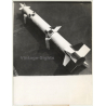 LIM-49 Spartan Anti-Ballistic Missile / US Army (Vintage Press Photo 1968)