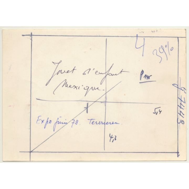 Museum Tervuren Expo '79: Mexican Child Toy / Mickey Mouse (Vintage Press Photo)