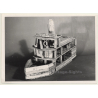 Museum Tervuren Expo '79: Wooden Boat / Child Toy / Mafuta Mingi - Zaire (Vintage Press Photo)