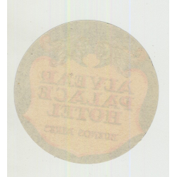 Alvear Palace Hotel - Buenos Aires / Argentina (Vintage Luggage Label)