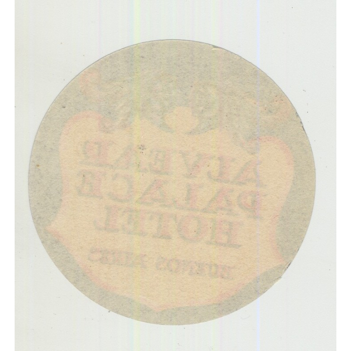 Alvear Palace Hotel - Buenos Aires / Argentina (Vintage Luggage Label)