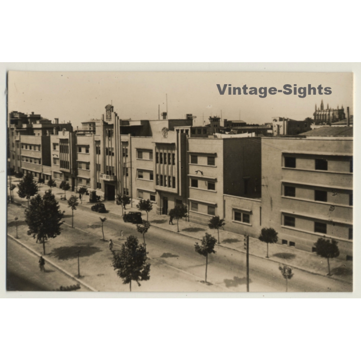 Palma De Mallorca - Baleares: Cuartel De Ingenieros (Vintage RPPC ~1950s)
