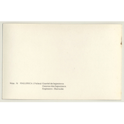 Palma De Mallorca - Baleares: Cuartel De Ingenieros (Vintage RPPC ~1950s)