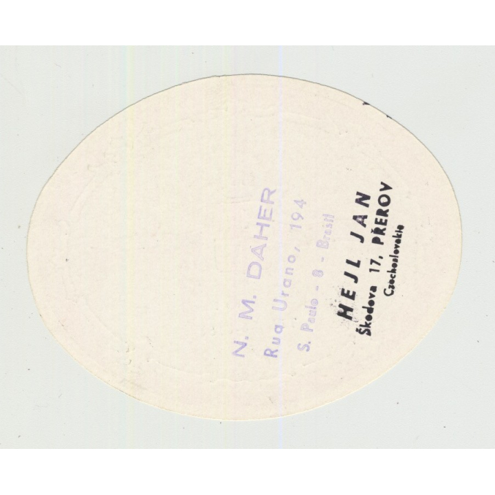 King Hotel - Sao Paulo / Brazil (Vintage Luggage Label)