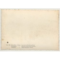 Palma De Mallorca - Baleares: Institutos De Enseñanza Media (Vintage RPPC ~1950s)