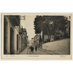Sitges / Spain: El Prado Suburense - L. Roisin (Vintage RPPC ~1920s/1930s)