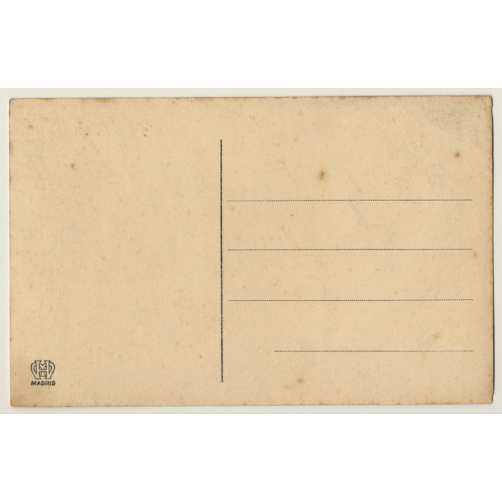 Soller: Estación Del Ferro-Carril / Train Station (Vintage PC ~1930s)