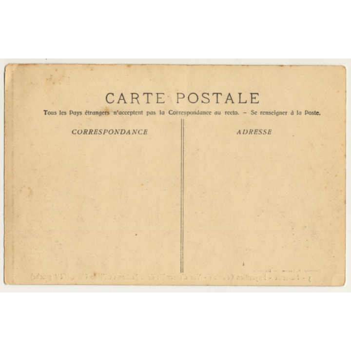 Marseille: Expo Coloniale 1906 / Vue D'Ensemble De La Section De L'Indo-Chine (Vintage PC)