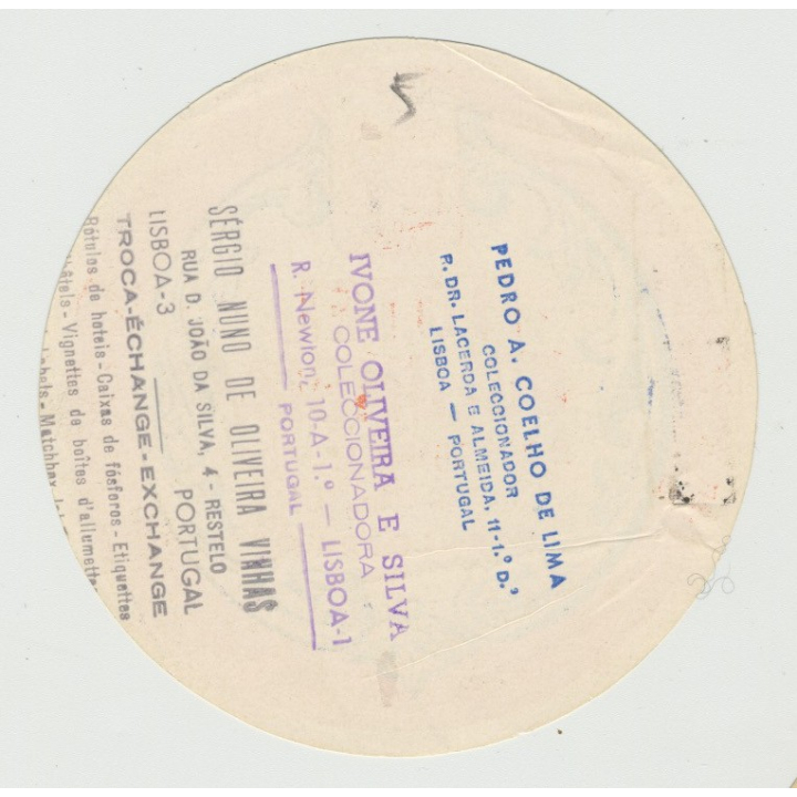 Hotel Columbia - Sao Paulo / Brazil (Vintage Luggage Label)