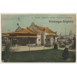 Marseille: Expo Coloniale 1906 / Palais De La Cochinchine (Vintage PC)