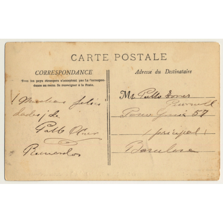 Marseille: Expo Coloniale 1906 / Mas De Santo Estello (Vintage PC)