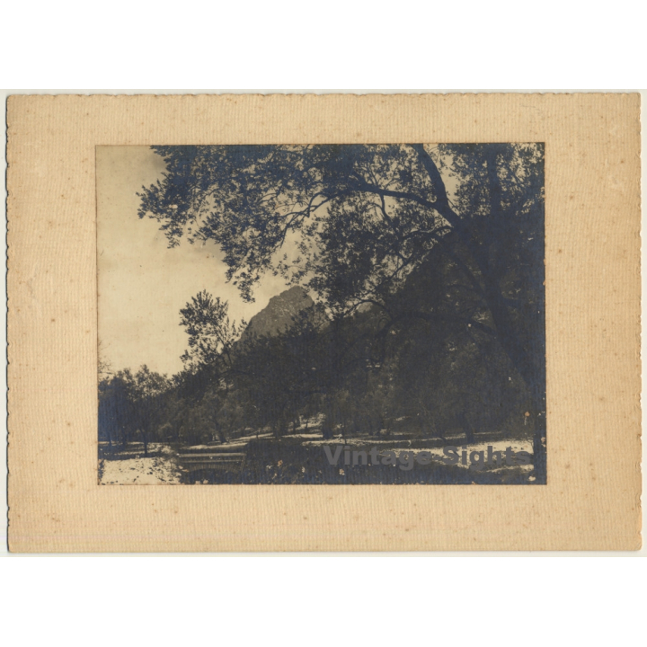 Bunyola / Mallorca: Torrent - Puig - Nieve (Vintage Photo ~1910s/1920s)