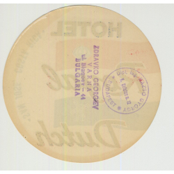 Hotel Royal Dutch - San Jose / Costa Rica (Vintage Luggage Label)