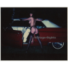 Photo Art: Nude Woman In Front Of Cadillac / Legs - Butt (Vintage Photo ~1980s)