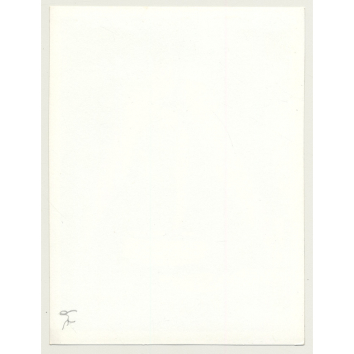 Busty Brunette Nude Woman Washing Herself *7 / Legs - Butt (Vintage Photo ~1940s/1950s)