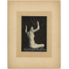 Classic French Nude *2 / Belle Epoque - Risqué (Vintage Photo Gelatin Silver ~1900s)
