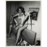 Blonde Mistress Dominates Helpless Maid*1 / BDSM (2nd Gen. Photo B/W ~1960s)