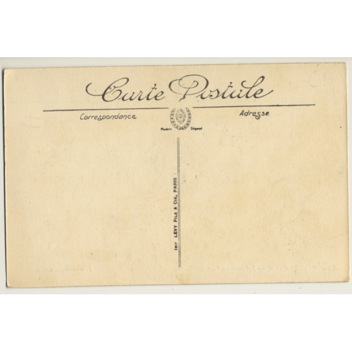 Mostaganem / Algeria: Indigenous At Port (Vintage PC Levy Fils)