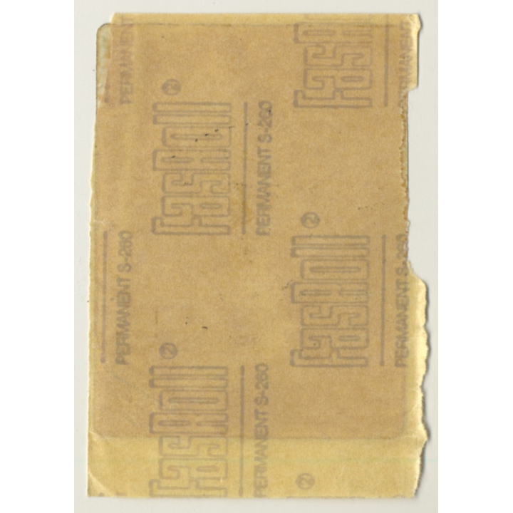 Warsawa / Poland: Hotel Inter - Continental (Vintage Self Adhesive Luggage Label / Sticker)