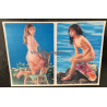 PK-331: Nude Duet B - Pin-Up (Vintage 3D Stereo Effect Postcard Toppan)