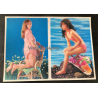 PK-331: Nude Duet B - Pin-Up (Vintage 3D Stereo Effect Postcard Toppan)