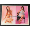 PK-333: Nude Duet D - Pin-Up (Vintage 3D Stereo Effect Postcard Toppan)