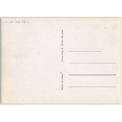 PK-333: Nude Duet D - Pin-Up (Vintage 3D Stereo Effect Postcard Toppan)