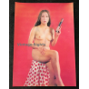 Nude With Playboy Magazin / Pin-Up (Vintage 3D Stereo Effect Postcard Toppan)
