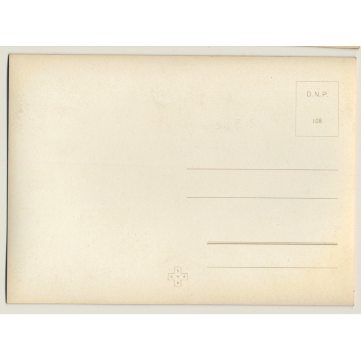 Nude With Playboy Magazin / Pin-Up (Vintage 3D Stereo Effect Postcard Toppan)