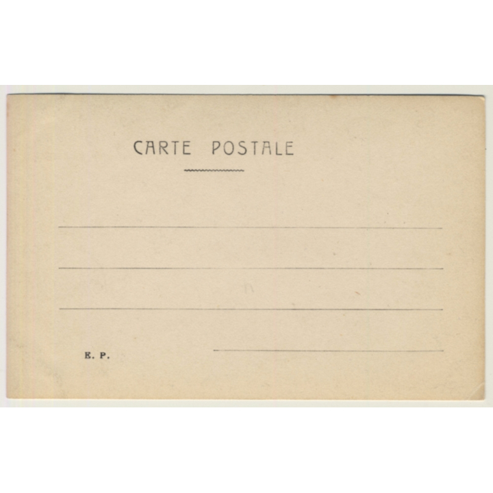 2 French Nudes Covered By Flowers*2 / Belle Epoque - Risqué (Vintage RPPC E. P. ~1900s)