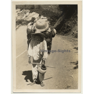 On The Road To Monterrey / Barefoot Pilgrim (Vintage Photo ~1940s/1950s)