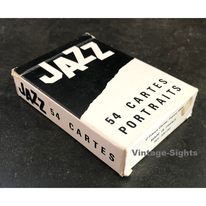Baptiste Paul Grimaud: Jazz / 52 Cards + 2 Joker (Vintage French Card Deck 1989)