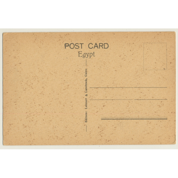 Lehnert & Landrock N° 1131: Memphis - The Alabaster Sphinx (Vintage PC ~1920s)