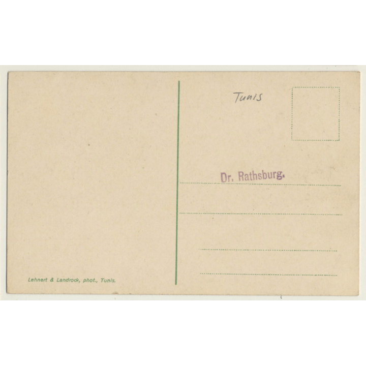 Lehnert & Landrock N° 618: Pavillon Arabe (Vintage Postcard ~1910s/1920s)