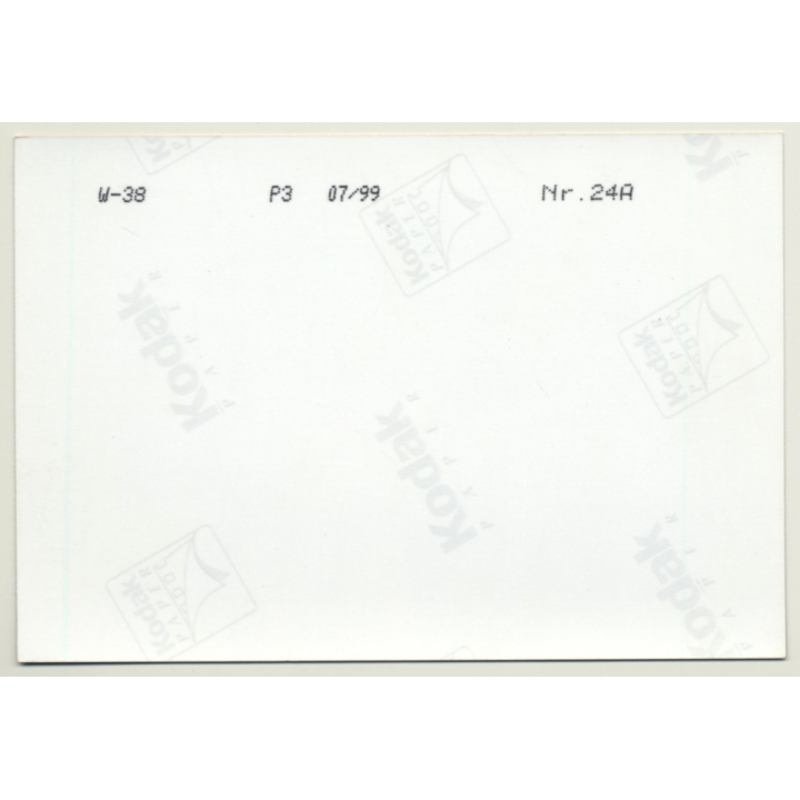 Pretty Slim Nude In Front Of Graffiti Wall / ABS (Vintage Photo Germany ~1990s)