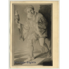 Léon Eygelshoven (1882-1967): Harlekin (Vintage Photo Of Drawing ~1920s/1930s)