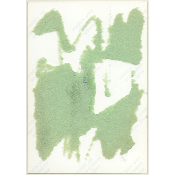 Natural Nude Redhead With Silk Scarf / Tan Lines (Vintage Photo Germany ~1980s)