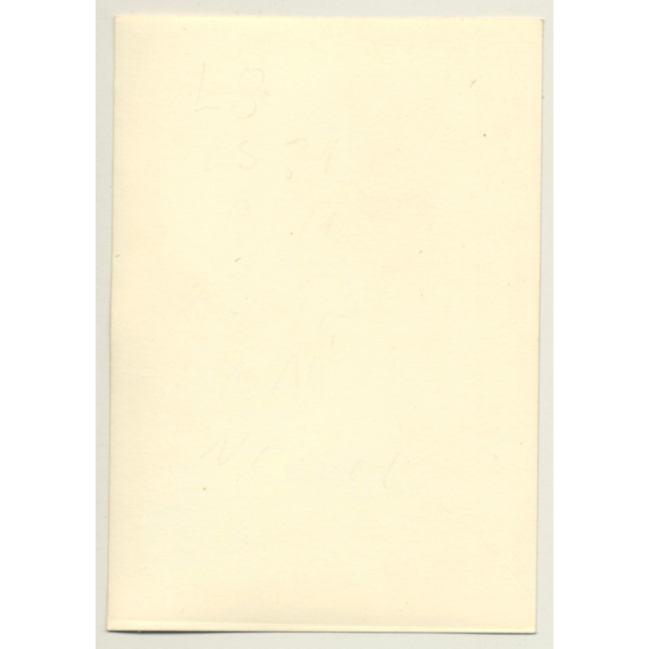 Pretty Blonde Nude In Classic Pose (Vintage 2nd Gen Photo ~1950s)