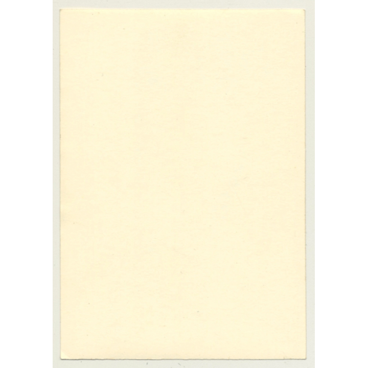 Shorthaired Brunette Nude Standing (Vintage 2nd Gen Photo ~1950s)