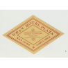 Gran Hotel Plaza - San Jose / Costa Rica (Vintage Luggage Label)