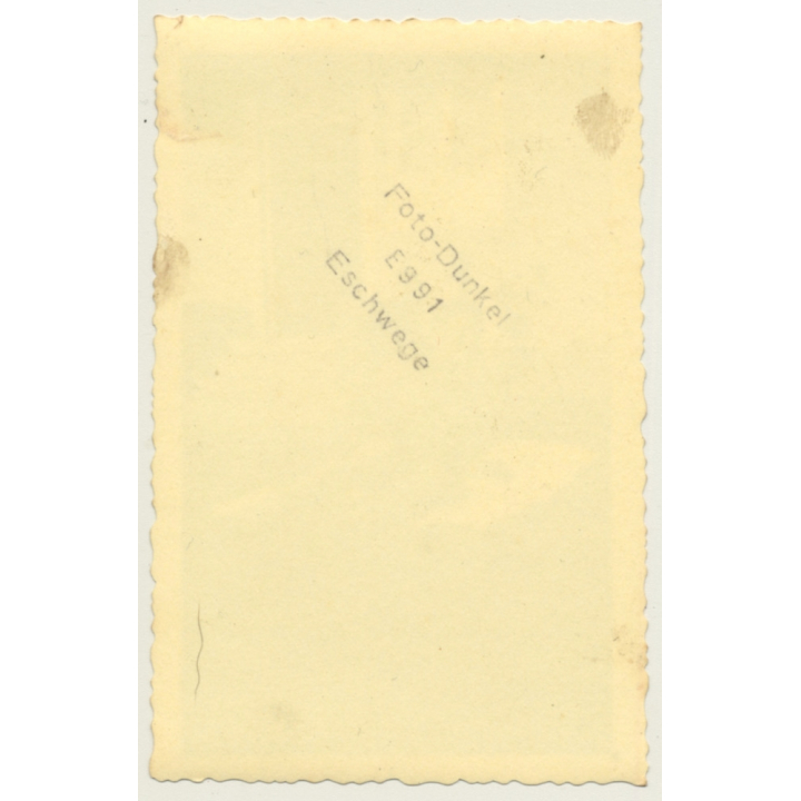 Muscular Young Man Sunbathing / Gay INT (Vintage Photo ~1940s)