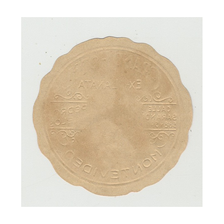 Grand Hotel (Ex-Lanata) - Montevideo / Uruguay (Vintage Luggage Label)