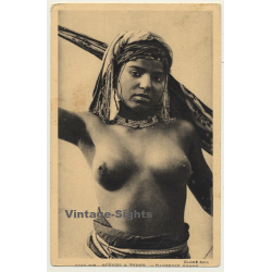 Danseuse Arabe / Risqué - Ethnic (Vintage PC Levy & Neurdein ~1920s)